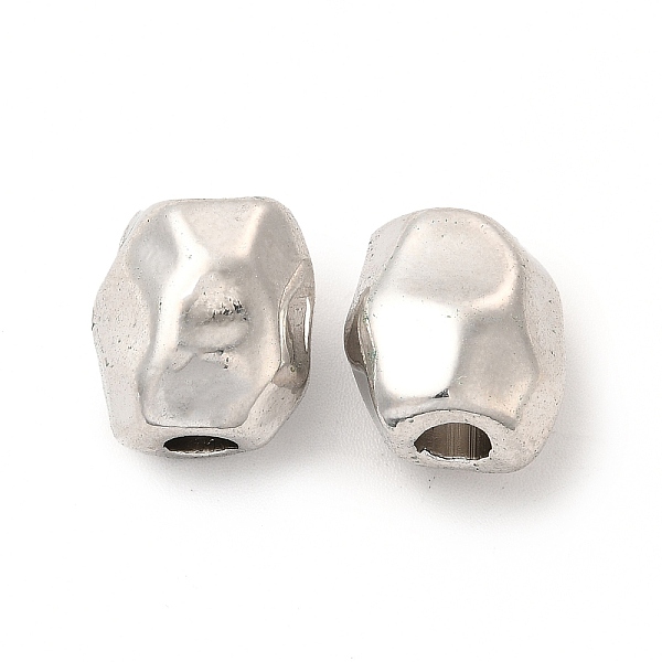 

PandaHall Alloy European Beads, Long-Lasting Plated, Cadmium Free & Lead Free, Platinum, 13x11.5x9mm, Hole: 4mm Alloy Others