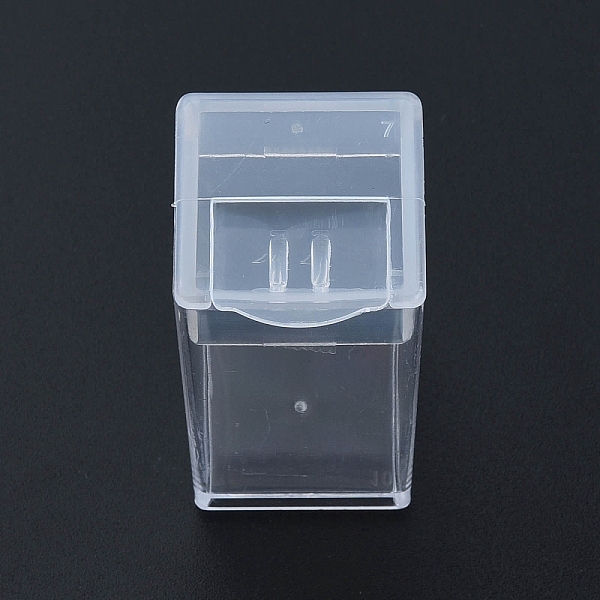 

PandaHall Plastic Bead Storage Containers, Rectangle, Clear, 5x2.95x2.7cm Plastic Rectangle Clear