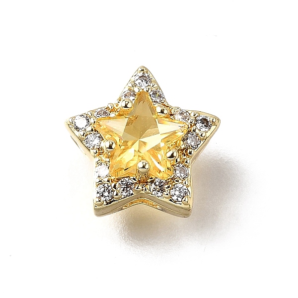 Brass Micro Pave Cu… - image