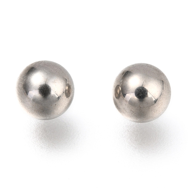 

PandaHall 201 Stainless Steel Beads, No Hole/Undrilled, Solid Round, Stainless Steel Color, 5.5mm 201 Stainless Steel Round