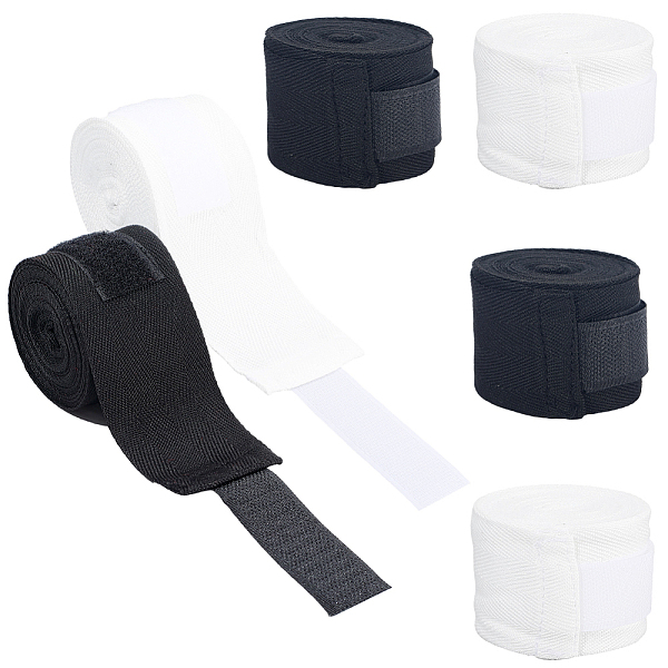 4 bandage de boxe en coton 2 couleurs