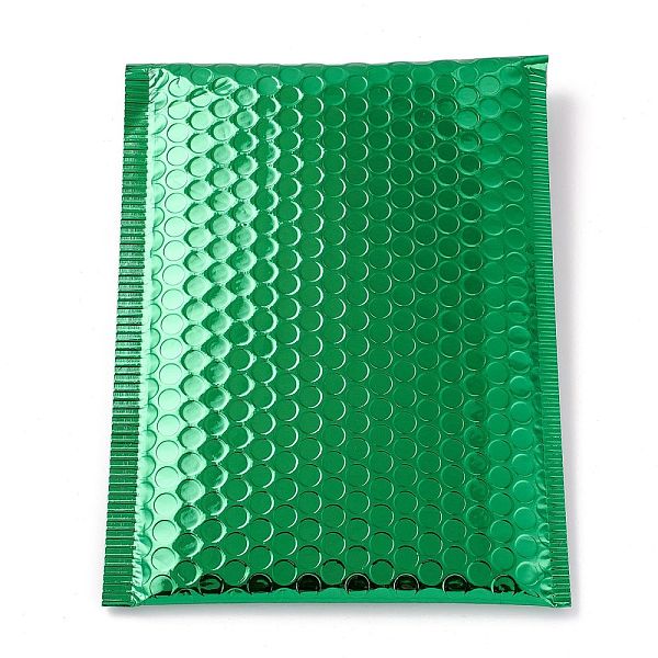 

PandaHall Matte Film Package Bags, Bubble Mailer, Padded Envelopes, Rectangle, Sea Green, 27.5x18x0.6cm Polyethylene None