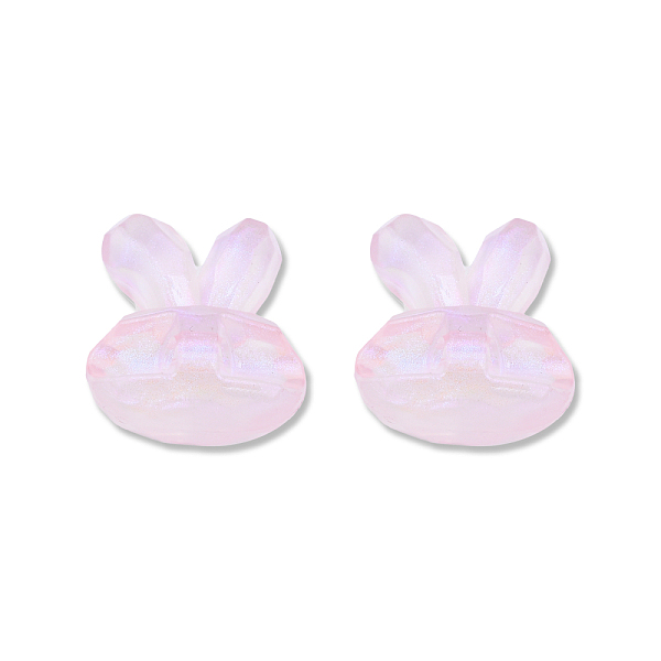 

PandaHall Transparent Acrylic Beads, with Glitter Powder, Rabbit, Mixed Color, 28.5x25x14.5mm, Hole: 3.5mm, about 99pcs/500g Acrylic Rabbit..., Multicolor