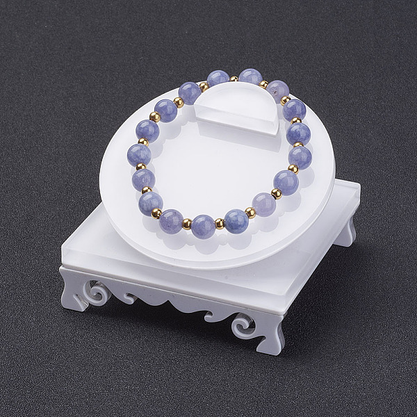 

PandaHall Bracelet Displays, Acrylic, White, 7.95x7.95x5cm Acrylic White