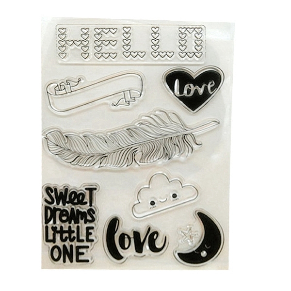 

PandaHall Clear Plastic Stamps, for DIY Scrapbooking, Photo Album Decorative, Cards Making, Cloud, 160x110mm Plastic Cloud