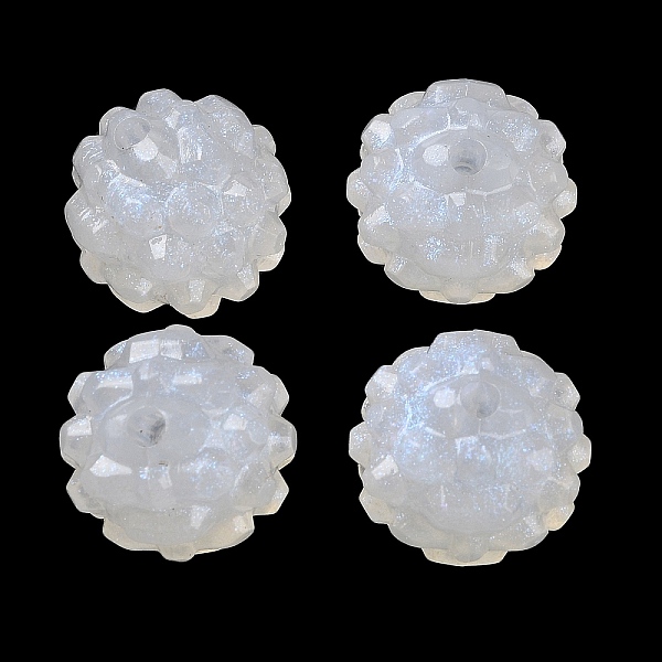 

PandaHall Acrylic Beads, Round, White, 15mm, Hole: 2mm Acrylic Round White