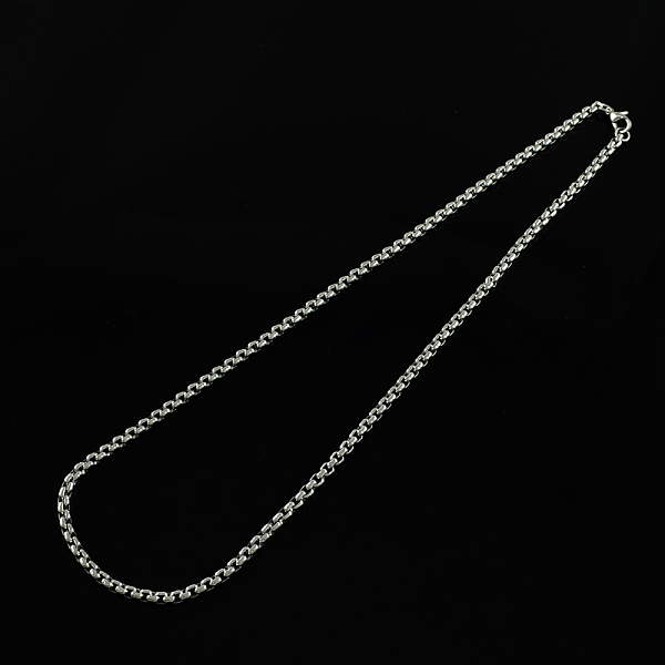 

PandaHall 304 Stainless Steel Venetian Chain Necklaces, with Lobster Clasps, Stainless Steel Color, 20.4 inch(51.8cm) 304 Stainless Steel