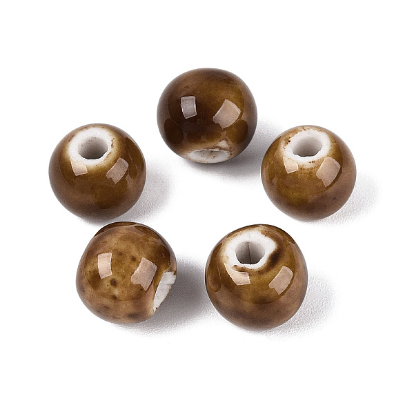 Vintage Handmade Porcelain Beads