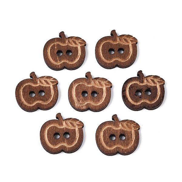 Apple Wood Buttons