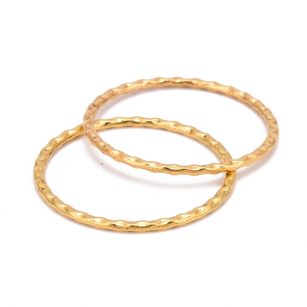 

PandaHall Tibetan Silver Linking Rings, Circle Frames, Lead Free & Cadmium Free, Antique Golden Color, about 37.5mm in diameter, 33.5mm...