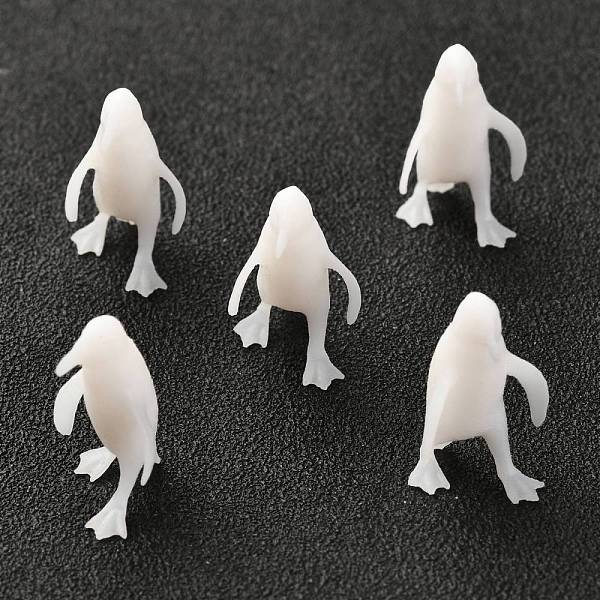 

PandaHall 3D Resin Model, UV Resin Filler, Epoxy Resin Jewelry Making, Penguin, White, 18.5x11x10mm Resin Penguin White
