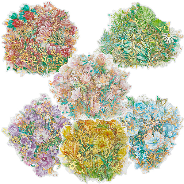 花、植物、ペット用防水ステッカー