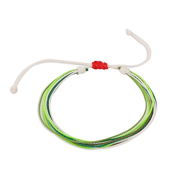 

PandaHall Colorful Wax Thread Bracelets Fibre