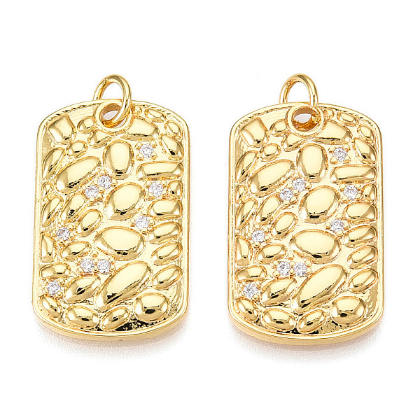 Brass Micro Pave Cu… - image