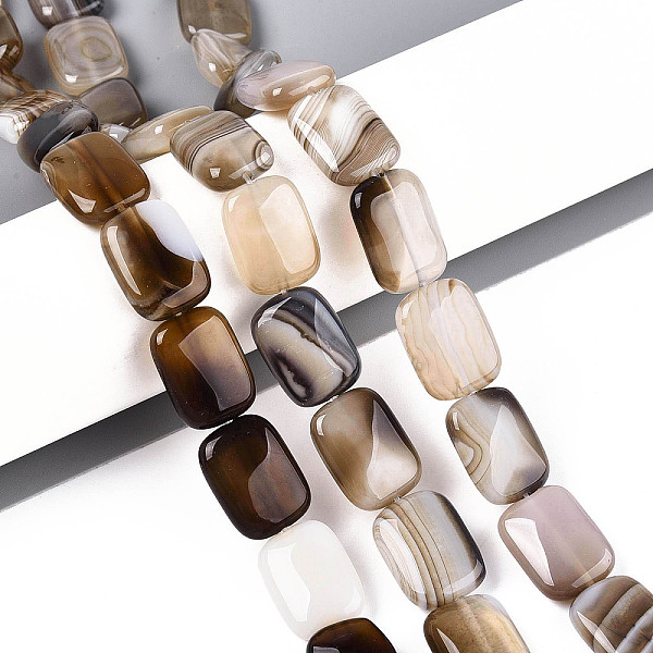 Natural Agate Beads… - image