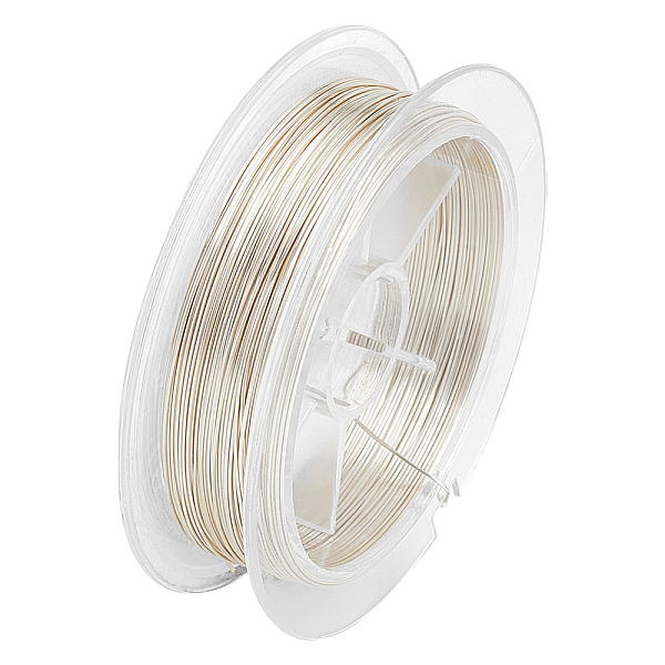 

PandaHall BENECREAT 49 Feet 26 Gague Square Copper Wire, Silver Craft Copper Wire Tarnish Resistant Jewelry Wire for Jewelry, Hobby Craft...