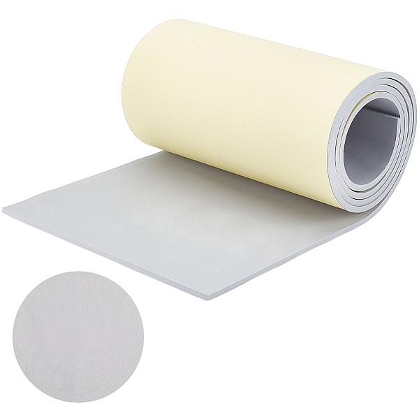 

PandaHall BENECREAT 78.7x11.8 inch Light Gray Self-Adhesive EVA Foam Roll, 6mm Thick Sticky Upholstery Foam Sheets for Scrapbooking Crafts...