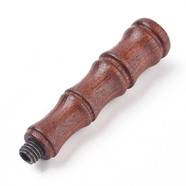 

PandaHall Pear Wood Handle, for Wax Seal Stamp, Wedding Invitations Making, BurlyWood, 75x18mm, Inner Diameter: 7.5mm Wood Orange