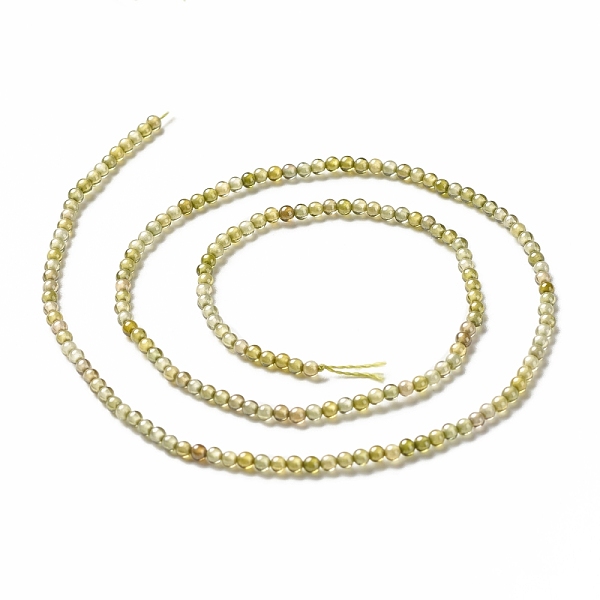 

PandaHall Cubic Zirconia Bead Strands, Round, Yellow Green, 2~2.5mm, Hole: 0.6mm, about 193pcs/strand, 14.57~15.08 inch (37~38.3cm) Cubic...