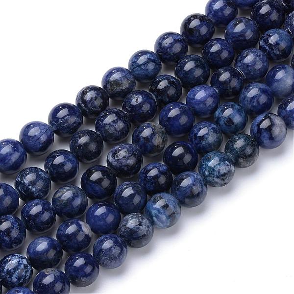 

PandaHall Natural & Dyed Sodalite Bead Strands, Round, 6mm, Hole: 1mm, about 70pcs/strand, 15.7 inch Sodalite Round
