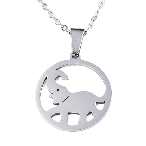 201 Stainless Steel Pendants Necklaces