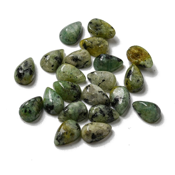 Natürlicher Afrikanischer Türkis (Jaspis) Cabochons