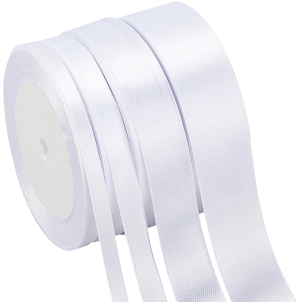 4 Rolls 4 Styles Polyester Ribbon
