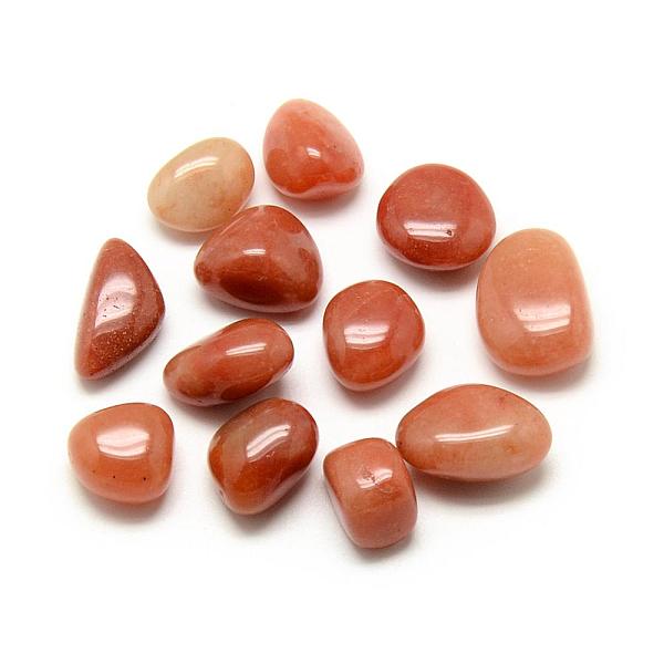 

PandaHall Natural Red Aventurine Gemstone Beads, Tumbled Stone, Healing Stones for 7 Chakras Balancing, Crystal Therapy, Meditation, Reiki...