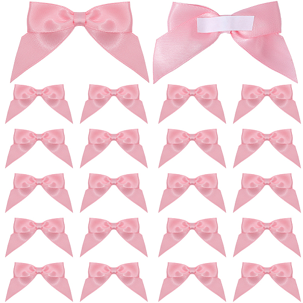 Décoration de nœud papillon en polyester autocollant
