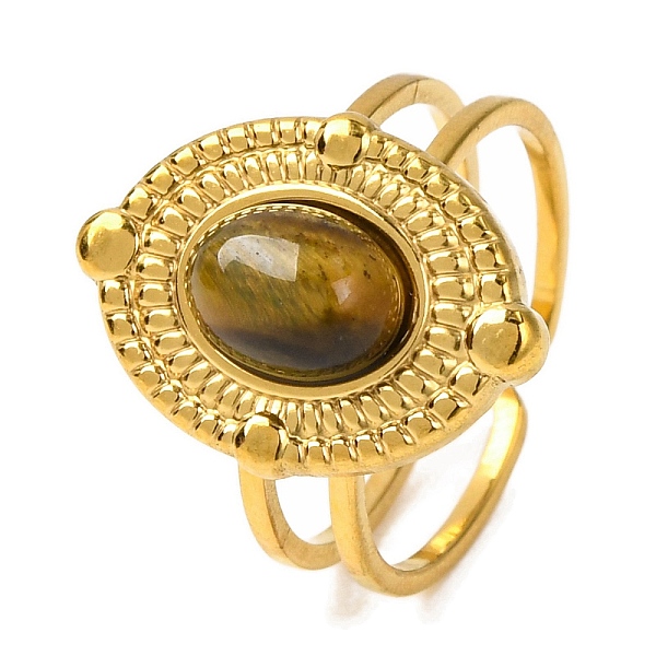 Oval Natural Tiger … - image