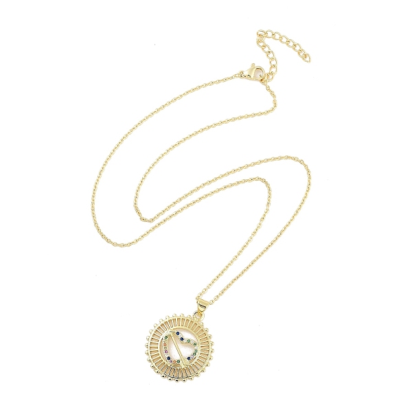 

PandaHall Brass Micro Pave Clear Cubic Zirconia Pendant Necklaces, Heart, 17.60 inch(447mm). Cubic Zirconia Heart Clear