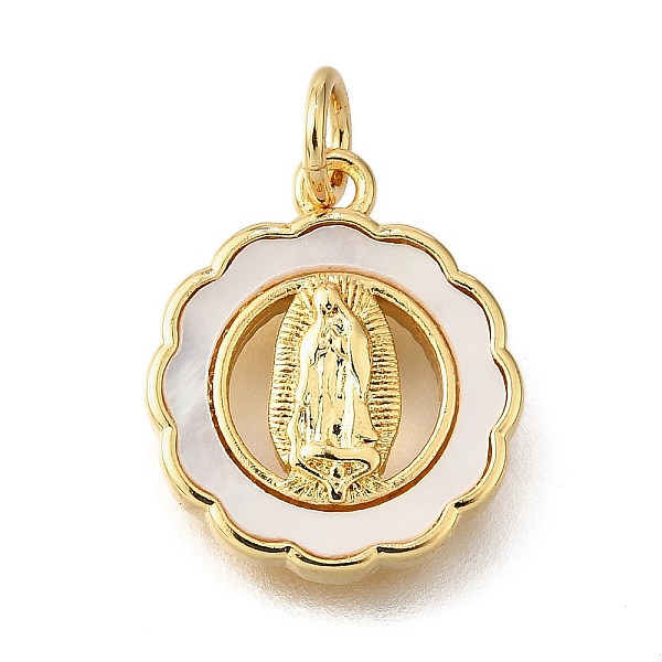 Brass Shell Pendants - image