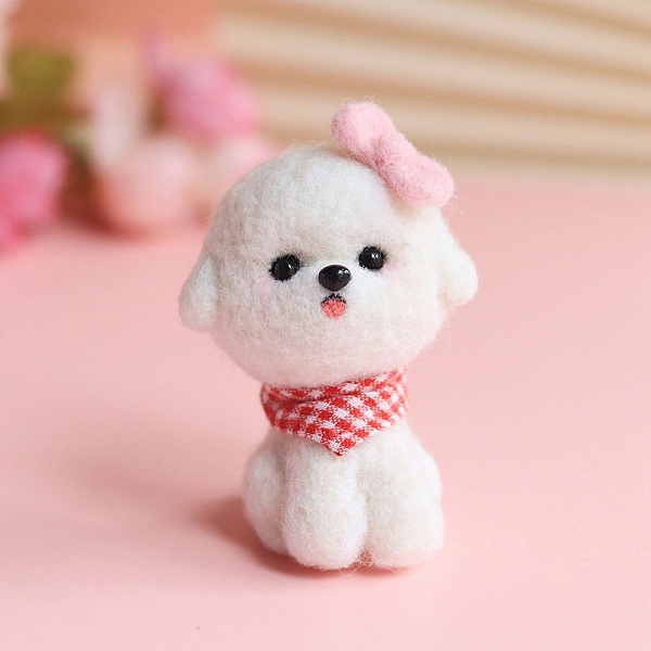 

PandaHall DIY Keychain Needle Felting Kit, including Iron Needles, Foam Chassis & Wool, Iron Eye Pins, Keychain Accessories, Plastic Craft..., Multicolor