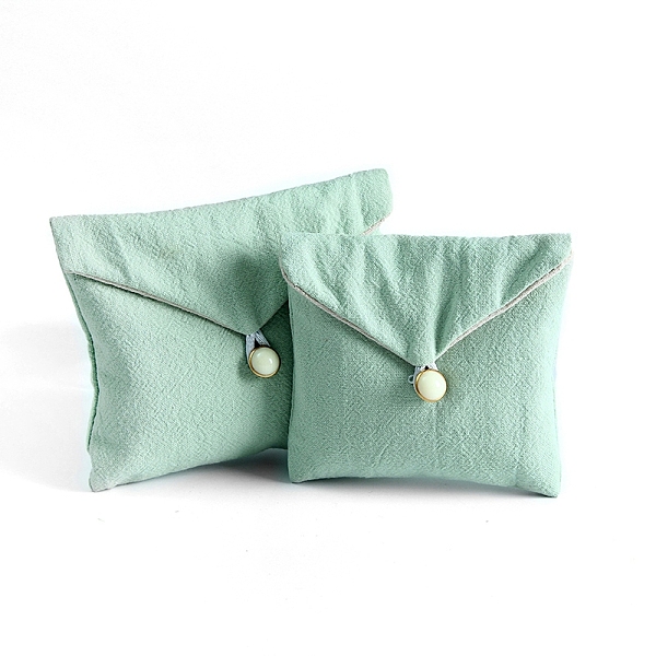 

PandaHall Rectangle Velvet Storage Bags, Packaging Bag, Medium Aquamarine, 9x11cm Velvet Rectangle