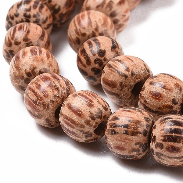 

PandaHall Natural Coconut Wood Beads Strands, Round, Coconut Brown, 7.5x7.5mm, Hole: 2.5mm Wood Round