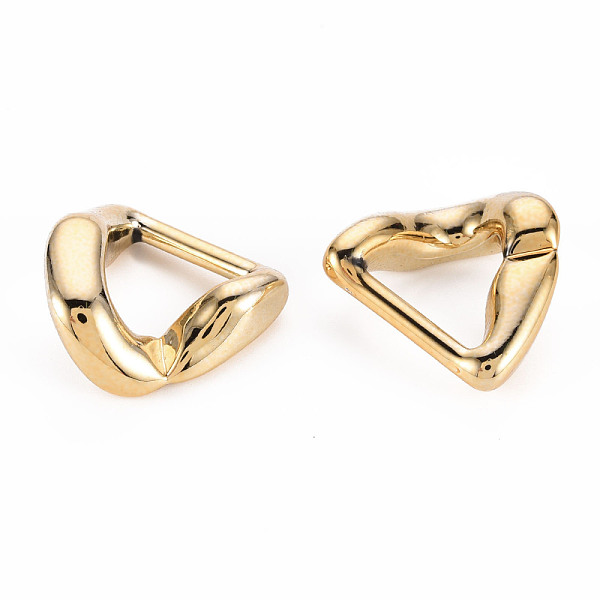 

PandaHall UV Plating ABS Plastic Linking Rings, Twist, Light Gold, 26.5x28x9mm, Inner Diameter: 17x16mm Plastic Twist
