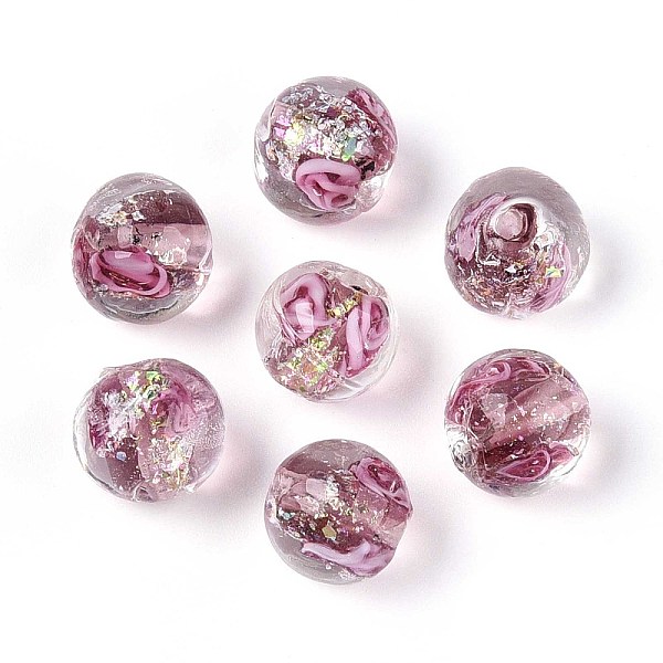 Handmade Foil Lampwork Beads