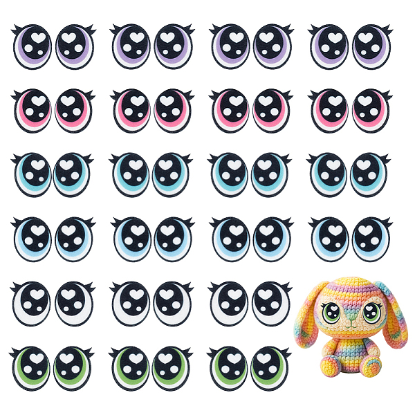 2 Set Puppenaugen aus Filz