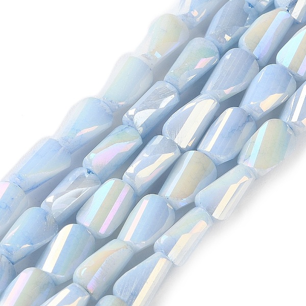 Dyed Opaque Glass Beads Strands