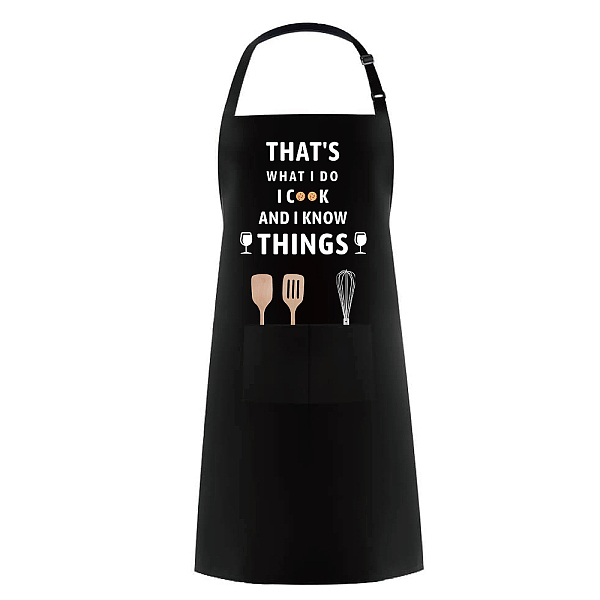 

PandaHall Polyester Apron, Daily Supplies, Rectangle, Cup Pattern, 770x590mm Polyester Tableware