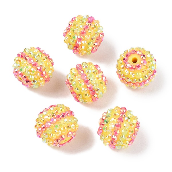 Resin Rhinestone Be… - image