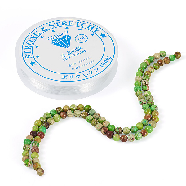 DIY Natural RegaliteImperial JasperSea Sediment Jasper Beads Bracelets  Making KIts