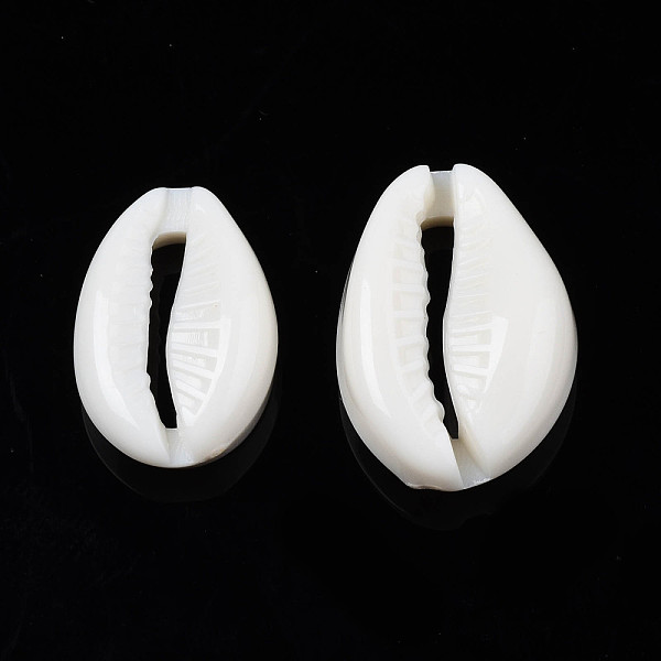 

PandaHall Opaque Acrylic Beads, No Hole, Shell, Old Lace, 17x12x6mm, about 750pcs/500g. Acrylic Shell Shape