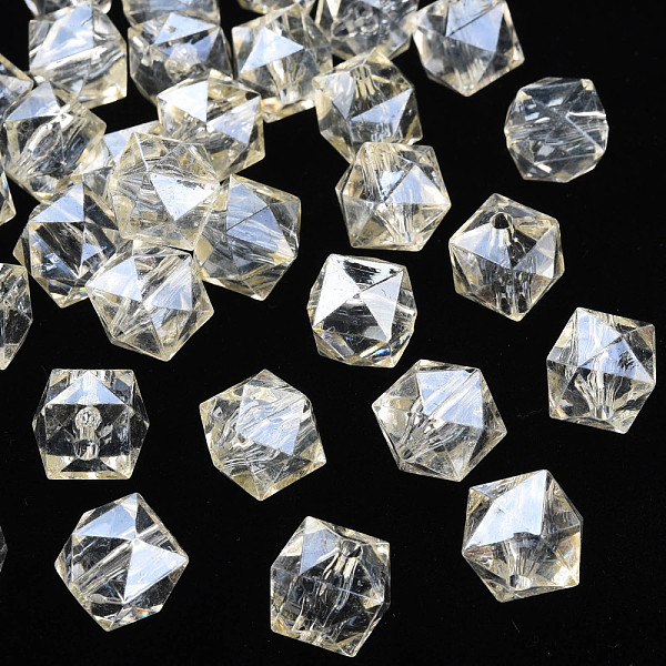 Transparent Acrylic Beads