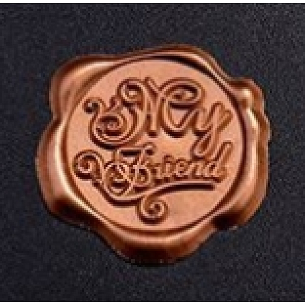 

PandaHall Adhesive Wax Seal Stickers, For Envelope Seal, Random Single Color or Random Mixed Color, 30mm Wax