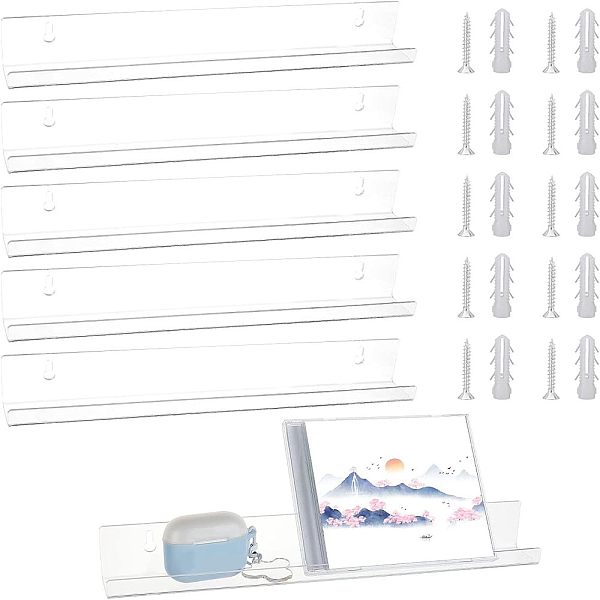 U-Shaped Acrylic Wall-mounted Display Stands