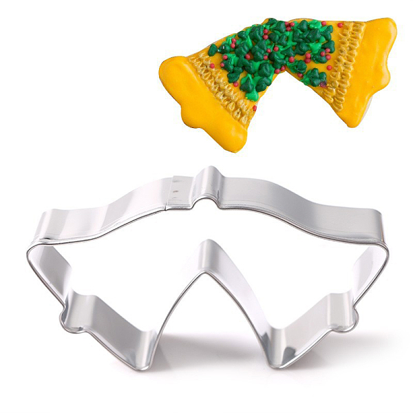 PandaHall 304 Stainless Steel Cookie Cutters, Cookies Moulds, DIY Biscuit Baking Tool, Bowknot, Stainless Steel Color, 45x96x18mm 304...
