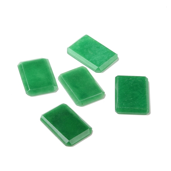 

PandaHall Dyed & Heated Natural White Jade Cabochons, Rectangle, 29x20x3mm White Jade Rectangle