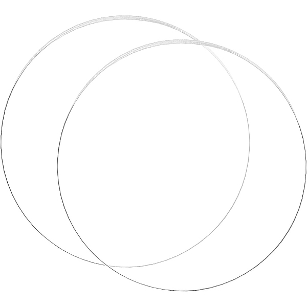 

PandaHall BENECREAT 2PCS 7 Inch Clear Acrylic Sheet Round Circle Dis Acrylic Sheet for Decoration, Office Sign, Coasters and Other DIY...