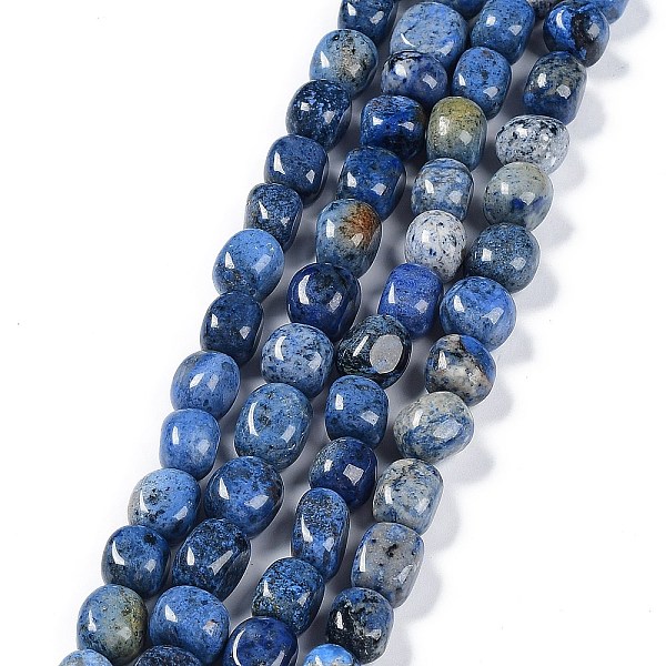 

PandaHall Natural Gemstone Beads Strands, Dyed, Nuggets Tumbled Stone, 6.5~15x7~14x7~14mm, Hole: 1~1.4mm, about 32~33pcs/strand, 15.16~...